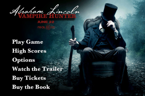 Abraham Lincoln Vampire Hunter Free iPhone Games